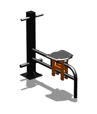 Уличный тренажер "Каталка одинарная" УТ 123 в Республике Северная Осетия (Алания)