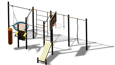 Спортивный комплекс воркаут ВС-88 в Республике Северная Осетия (Алания)