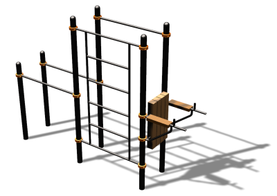 Спортивный комплекс воркаут ВС-137 в Республике Северная Осетия (Алания)