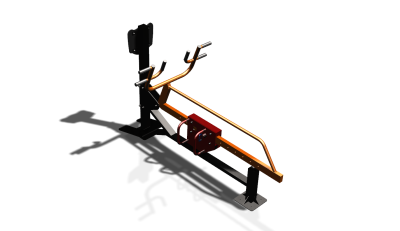 Силовой уличный тренажер  "Гребная тяга"  УТ414 в Республике Северная Осетия (Алания)