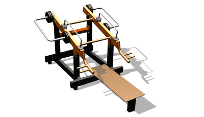 Силовой уличный тренажер  "Жим от груди"  УТ422 в Республике Северная Осетия (Алания)
