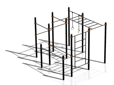 Спортивный комплекс воркаут ВС-139 в Республике Северная Осетия (Алания)