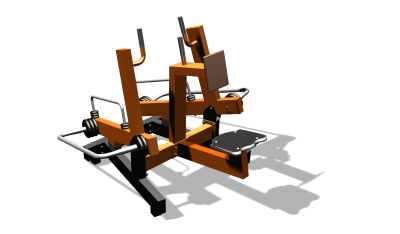 Силовой уличный тренажер  "Рычажная тяга"  УТ419 (тренажер находится на оптимизации у производства  и внешне может отличится от заявленной картинки в Республике Северная Осетия (Алания)