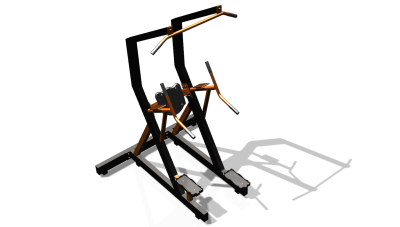 Силовой уличный тренажер  "Комбинированный станок"  УТ416 в Республике Северная Осетия (Алания)