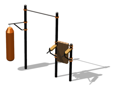 Спортивный комплекс воркаут ВС-148 в Республике Северная Осетия (Алания)