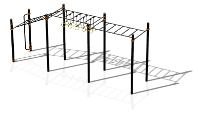 Спортивный комплекс воркаут ВС-147 в Республике Северная Осетия (Алания)