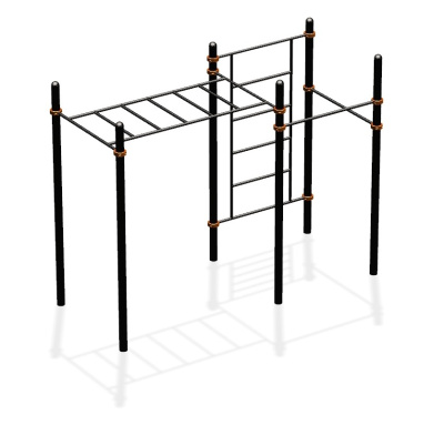 Спортивный комплекс воркаут ВС-55 в Республике Северная Осетия (Алания)