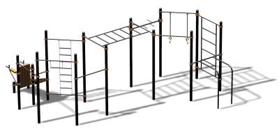 Спортивный комплекс воркаут ВС-86 в Республике Северная Осетия (Алания)