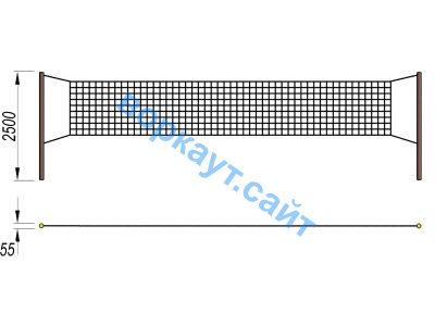 Волейбольные стойки СИО 3515 в Республике Северная Осетия (Алания)
