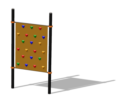 Воркаут стена для лазания ВС-35 в Республике Северная Осетия (Алания)
