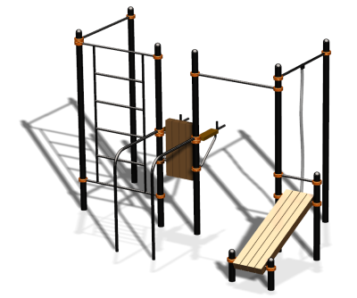 Спортивный комплекс воркаут ВС-145 в Республике Северная Осетия (Алания)