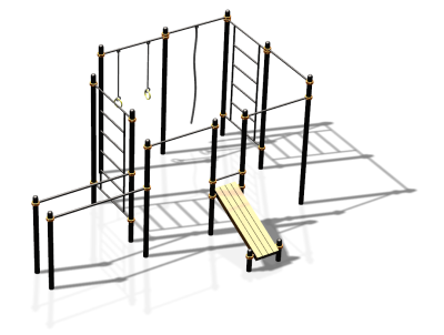 Спортивный комплекс воркаут ВС-157 в Республике Северная Осетия (Алания)