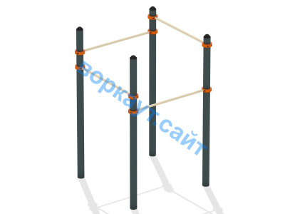 Турник четырехуровневый ВС-11 в Республике Северная Осетия (Алания)