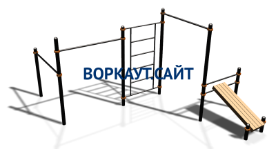 Спортивный комплекс воркаут ВС-113 в Республике Северная Осетия (Алания)