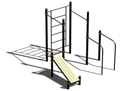 Спортивный комплекс воркаут ВС-123 в Республике Северная Осетия (Алания)