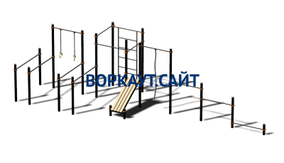 Спортивный комплекс воркаут ВС-83 в Республике Северная Осетия (Алания)